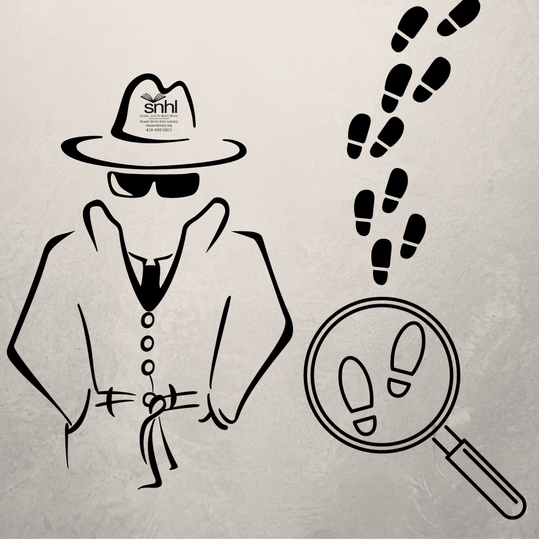 Detective with Footprints