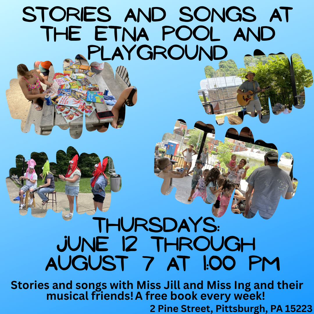 Stories and Songs at the Etna Pool and Playground
