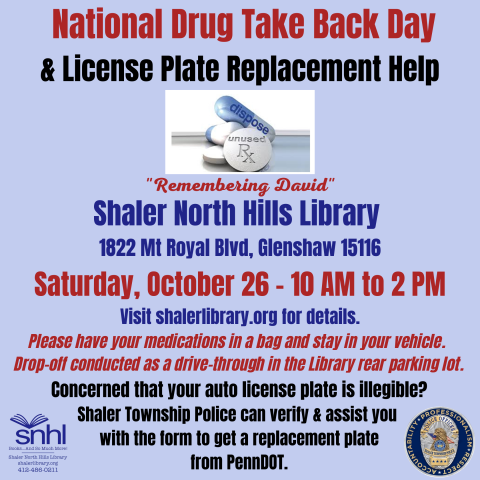 Drug Take Back Flyer