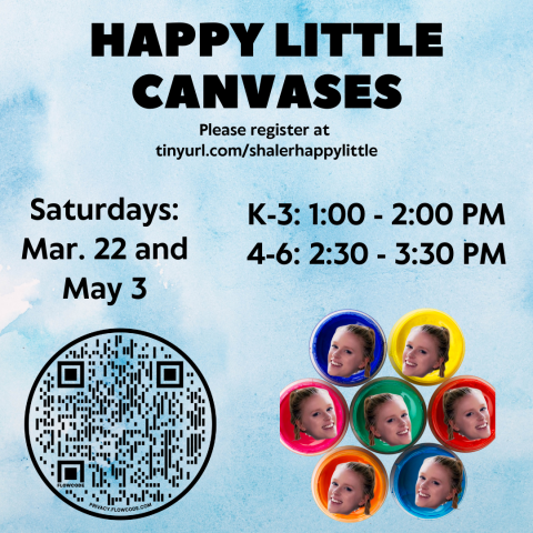 Happy Little Canvases March & May