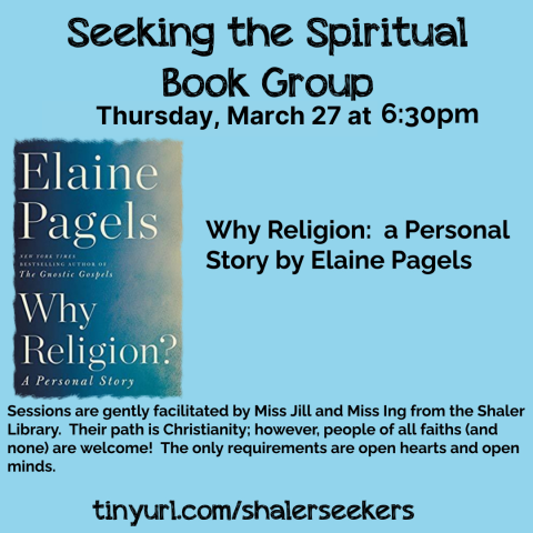 Seeking the Spiritual: Why Religion, a Personal Story