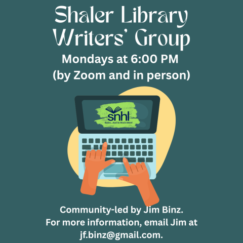 Colorful graphic of hands on a computer keyboard with "SNHL" on the screen