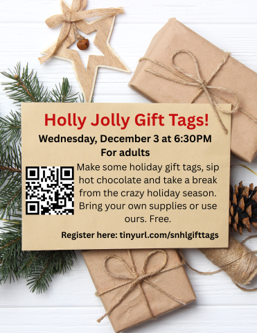 Holly jolly gift tags