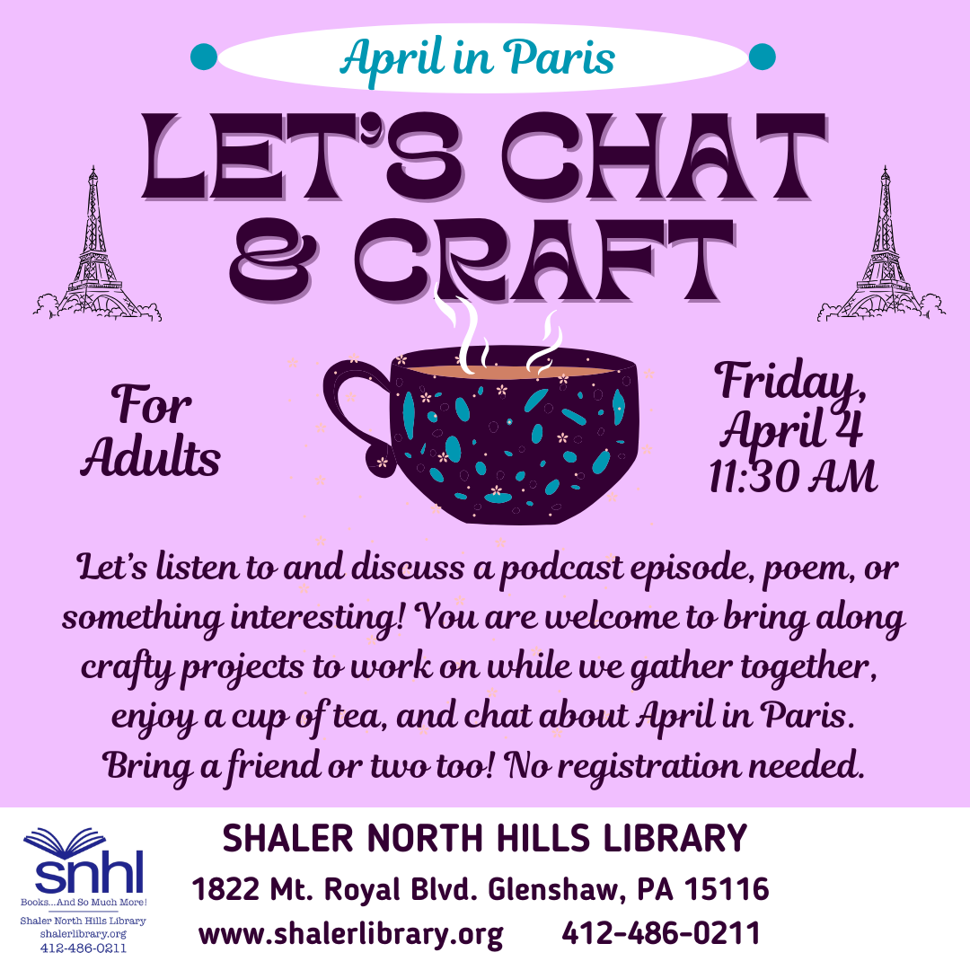 Let's Chat & Craft