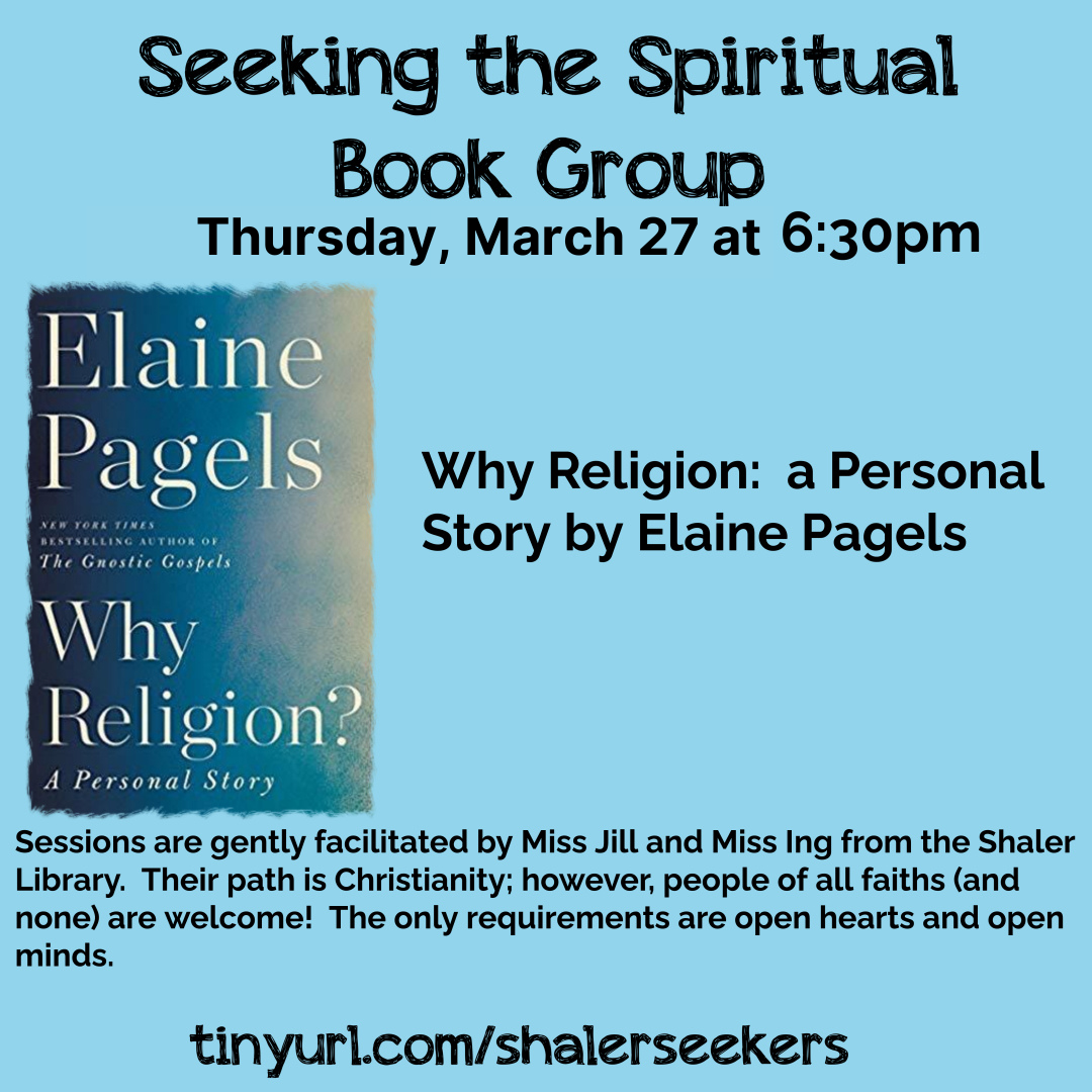 Seeking the Spiritual: Why Religion, a Personal Story