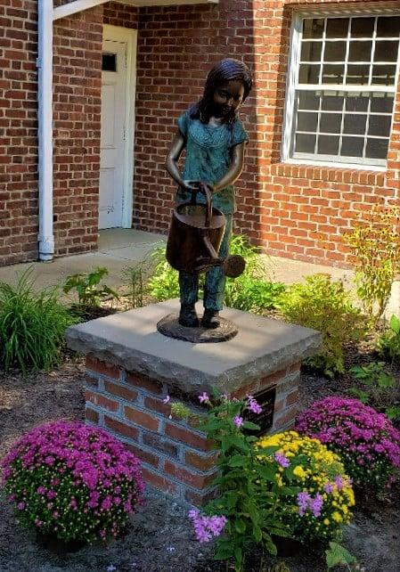 Garden Club Statue 